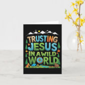 Christelijke zomer True North VBS 2025 Vertrouwen  Kaart (Gele Bloem)