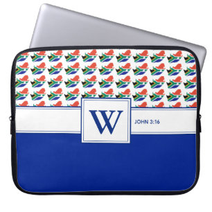 CHRISTELIJKE ZUID-AFRIKA bijbelmodem Laptop Sleeve