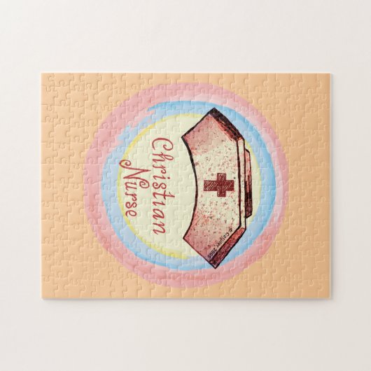 Christelijke zurengel legpuzzel (Horizontaal)