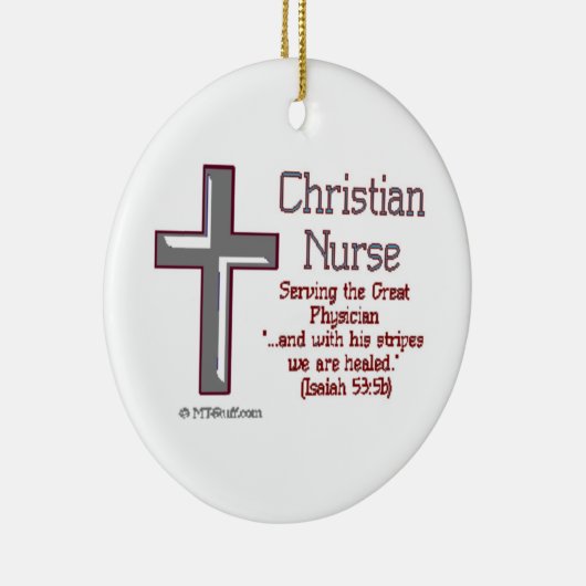 Christelijke zurzenornament keramisch ornament (Rechts)