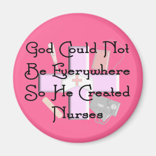 Christelijke zuster Gifts: "God kan niet overal zi Magneet