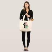 Christelijke ZWARTE GESCHIEDENIS Grote Tote Bag (Voorkant (model))