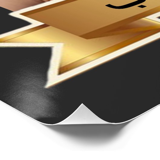 Christelijkste Saint Arethas de Arab ( الحارثبن ك  Perfect Poster (Hoek)