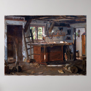 Christen Dalsgaard A Carpenter Workshop Poster
