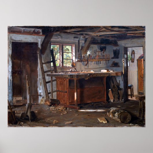 Christen Dalsgaard A Carpenter Workshop Poster (Voorkant)
