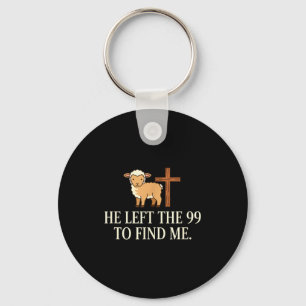 Christen Hij Verliet De 99 Om Mij Te Vinden Lam &a Sleutelhanger