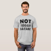 Christen Niet Vandaag Satan T-shirt (Voorkant volledig)