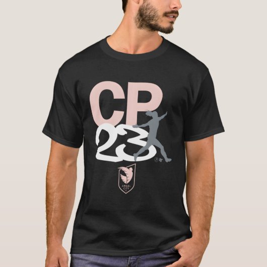 Christen Press CP23 Angel City FC NWSL Voetbal T-shirt (Voorkant)