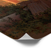 Christen Schjellerup Købke The Forum, Pompeii Poster (Hoek)