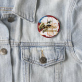 Christendemocratische ronde speld button 5,7 cm (In situ)