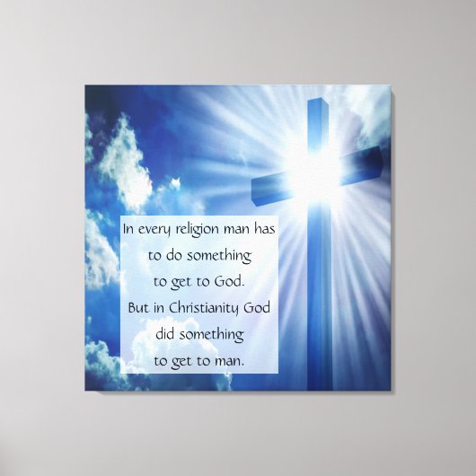 christendom canvas afdruk (Voorkant)