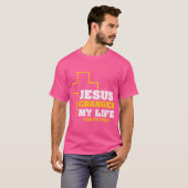 Christendom Cross Faith Christelijk Jesus Devotee T-shirt (Voorkant volledig)