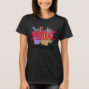 Christendom Faith God Ocean Natuur Bijbelkoraal T-shirt