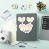 christendom gezegend gered geliefde sticker (iPad Cover)