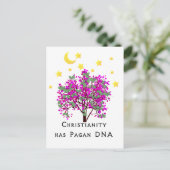 Christendom heeft Pagan DNA Briefkaart (Staand voorkant)