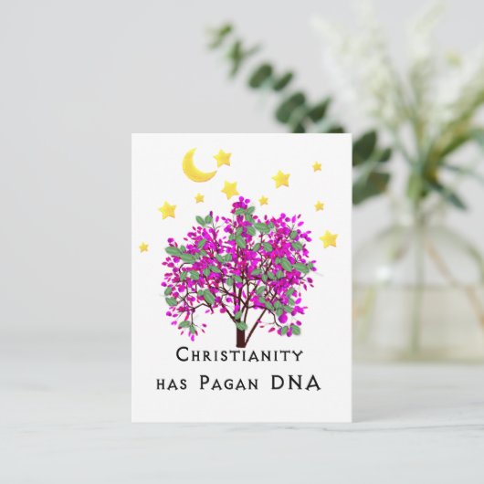 Christendom heeft Pagan DNA Briefkaart (Staand voorkant)