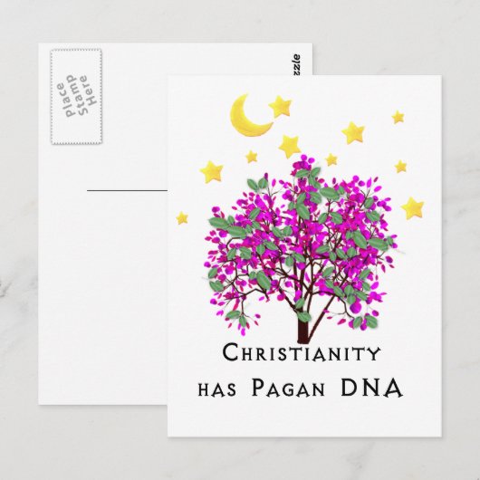 Christendom heeft Pagan DNA Briefkaart (Voorkant / Achterkant)