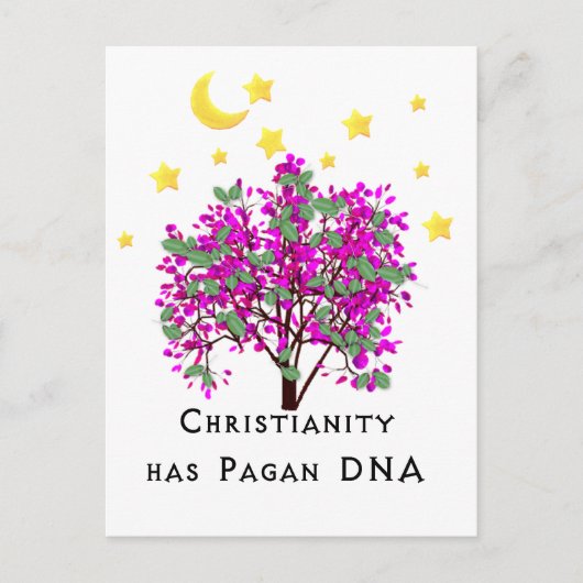 Christendom heeft Pagan DNA Briefkaart (Voorkant)