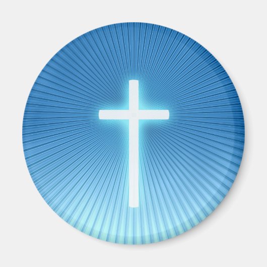 christendom Inspirerend | Religieus kruis Magneet (Voorkant)