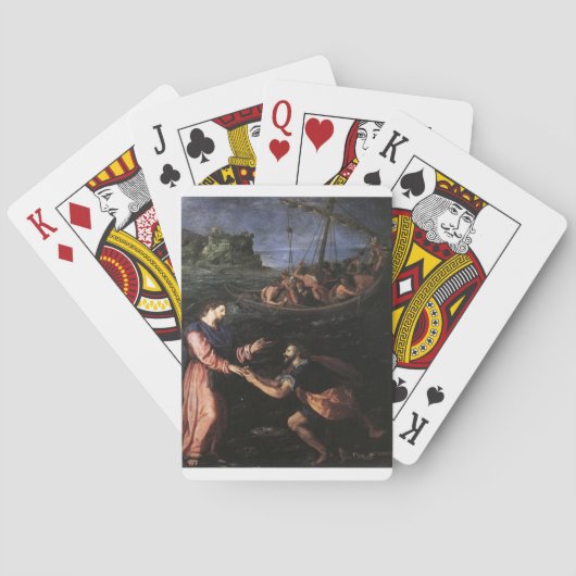 Christendom Jesus Bible Grace Love Pokerkaarten (Achterkant)