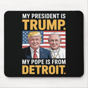 Christendom Patriottisch Trump Detroit Paus Muismat