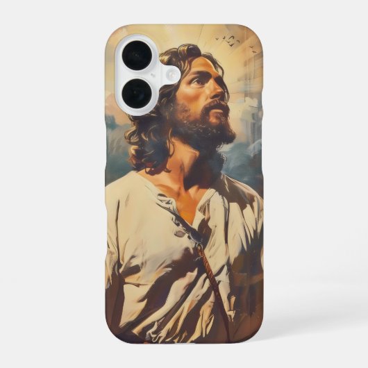 Christendom Religie Jezus iPhone 16 Hoesje (Achterkant)