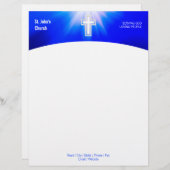 christendom | Religieus kruis Briefhoofd