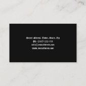 Christendom-Religieuze Dove & Cross Visitekaartje (Achterkant)