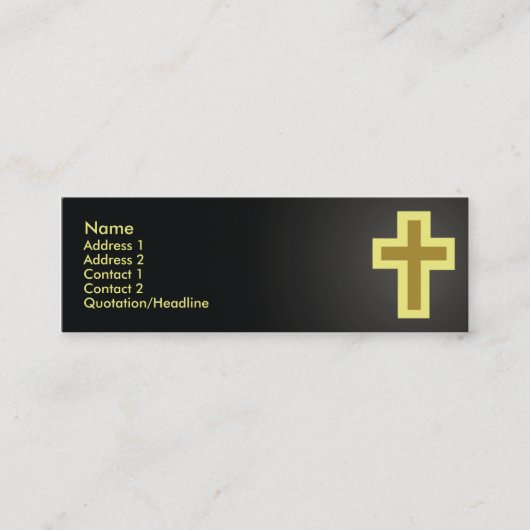 Christendom - Skinny Mini Visitekaartje (Voorkant)