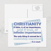 Christendom - van oneindig belang briefkaart (Voorkant / Achterkant)