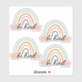 Christendom Wees vriendelijk Sticker (Vel)