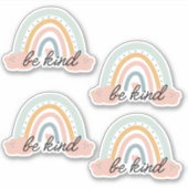 Christendom Wees vriendelijk Sticker (Voorkant)