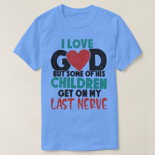 Christenen God katholieke religie T-shirt (Design voorkant)