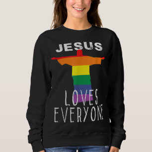 Christenen steunen LGBT Gay Rights Jesus Loves Trui