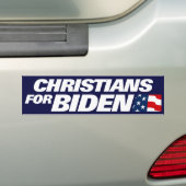 Christenen voor het jaar 2024 bumpersticker (Op auto)
