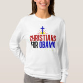 Christenen voor Obama T-shirt (Voorkant)