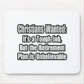 Christenen wilden... muismat (Voorkant)