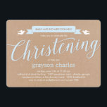 Christening Banner Baptism Uitnodiging - Blauw<br><div class="desc">Nodig uw vrienden en familie uit om getuige te zijn van de gedenkwaardige gebeurtenis van uw kind met deze edele Baptisme Uitnodiging van het Manuscript. Ook beschikbaar in meer kleuren. Met een bijbehorende creditcard verkrijgbaar. {berryberrysweet.com}</div>
