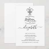 Christening Baptism Kaart (Voorkant / Achterkant)