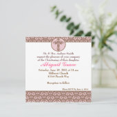 Christening/Baptism Uitnodiging (Staand voorkant)