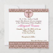 Christening/Baptism Uitnodiging (Voorkant)