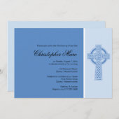 Christening / Baptisme Uitnodiging - Personalisere (Voorkant / Achterkant)