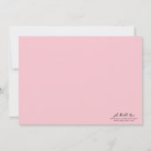 Christening / Baptisme Uitnodiging - Personalisere (Achterkant)