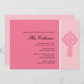 Christening / Baptisme Uitnodiging - Personalisere (Voorkant / Achterkant)