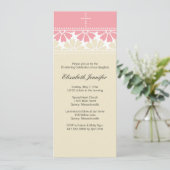 Christening / Baptisme Uitnodiging - Personalisere (Staand voorkant)