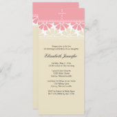 Christening / Baptisme Uitnodiging - Personalisere (Voorkant / Achterkant)