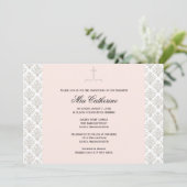 Christening / Baptisme Uitnodiging - Personalisere (Staand voorkant)