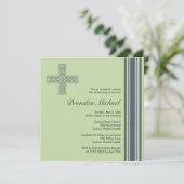 Christening / Baptisme Uitnodiging - Personalisere (Staand voorkant)