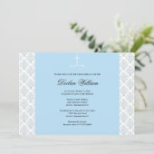 Christening / Baptisme Uitnodiging - Personalisere (Staand voorkant)