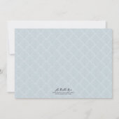 Christening / Baptisme Uitnodiging - Personalisere (Achterkant)